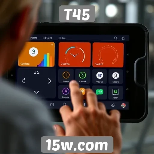 Mudanças na interface do T45 otimizam a experiência